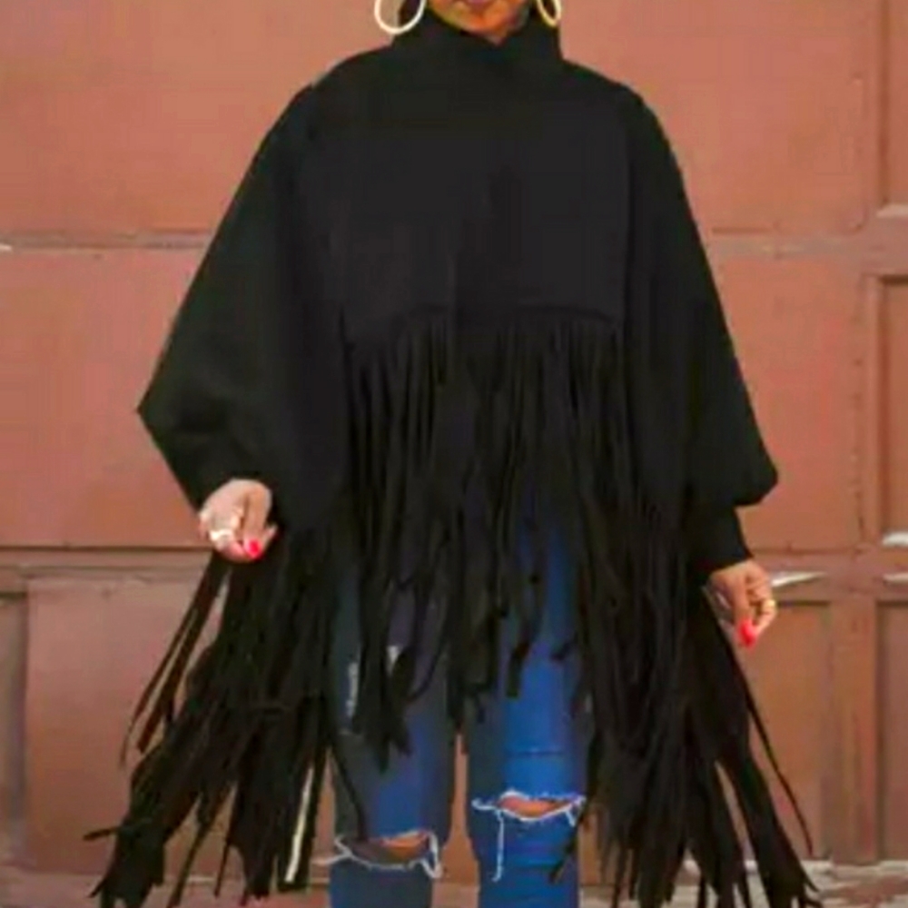 Fringe Poncho